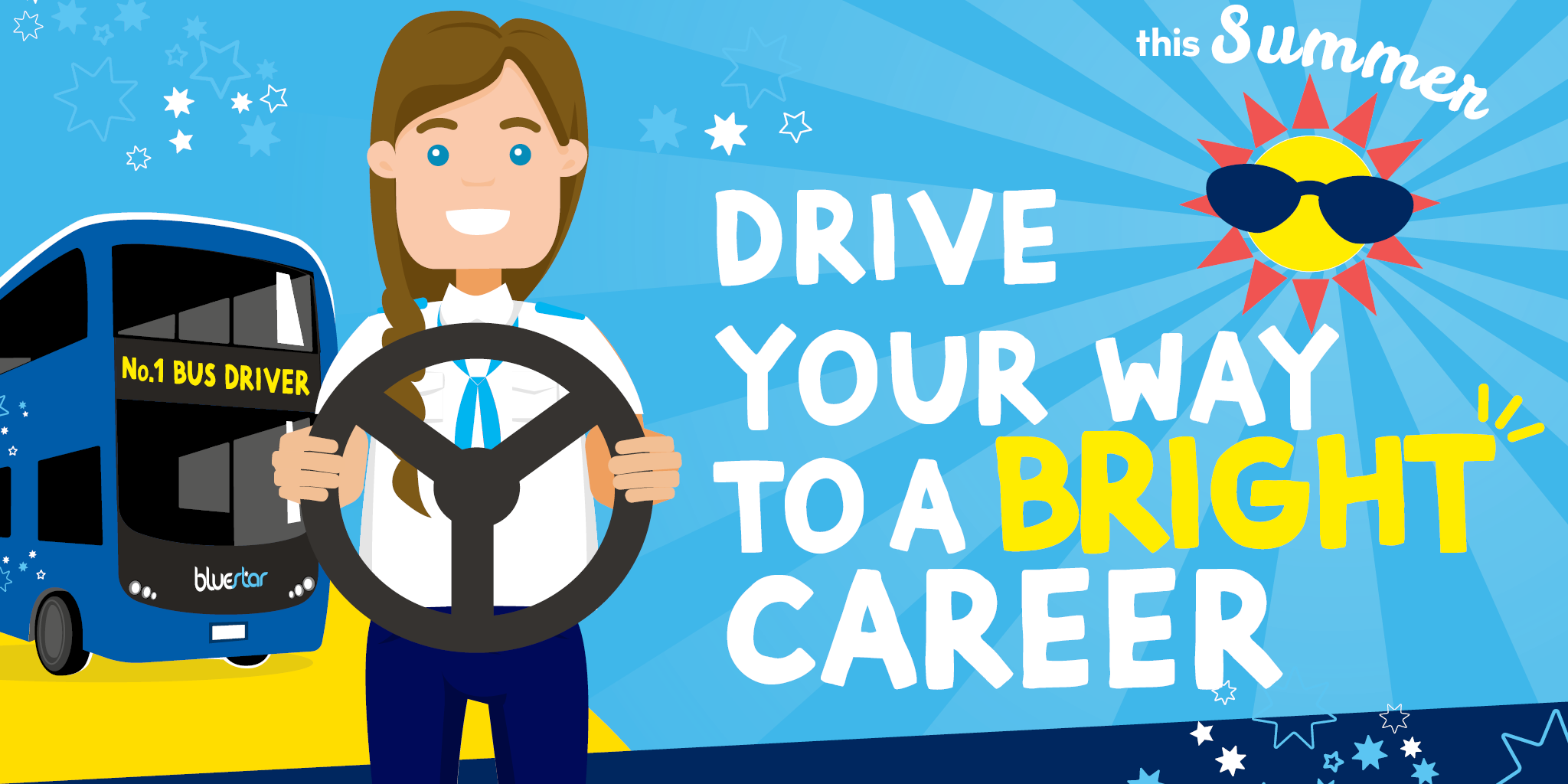 Bus Drivers Bluestar